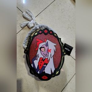 Hazbin Hotel Oval Rounded Double-Sided Crossbody Bag NWT Manga Anime